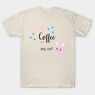 Coffee and my cat T-Shirt